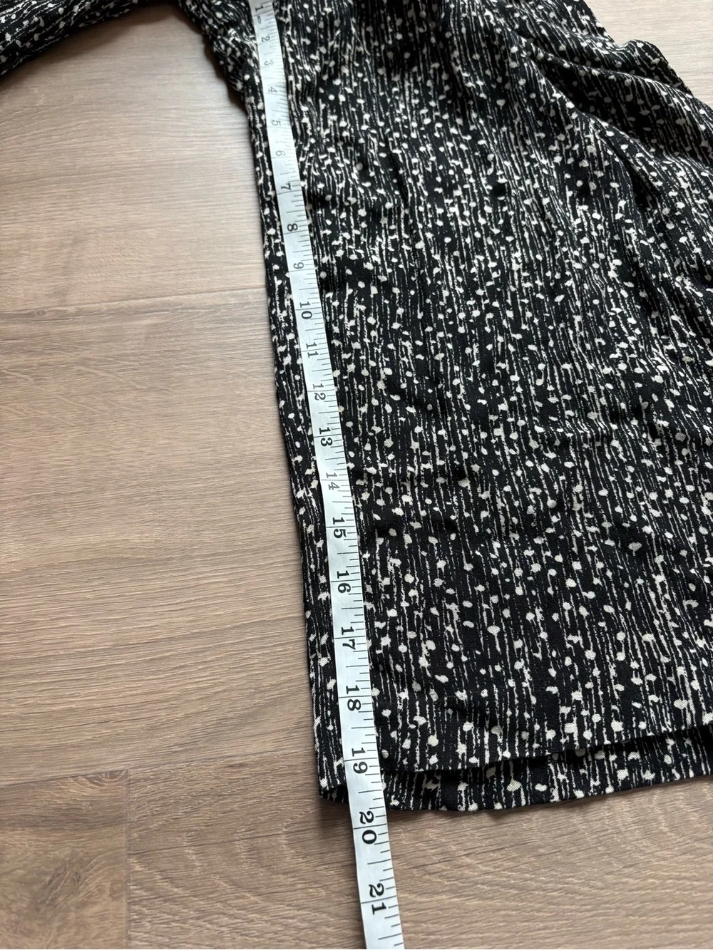 NWT Hutch Wide-Leg Tie Back Jumpsuit in Black and white dot- size 10 - Picture 8 of 8